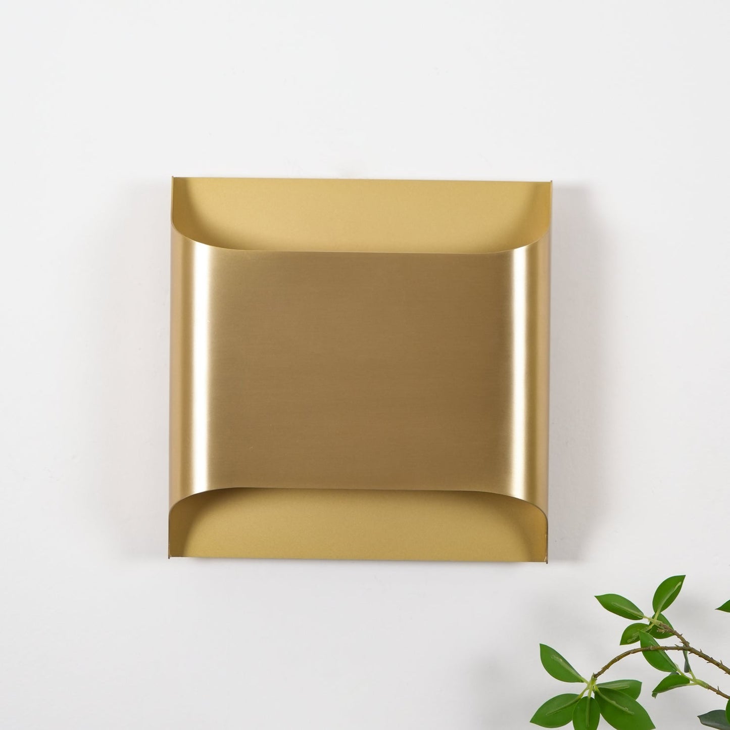 Brass Wall Lamp With Vintage Finish And Oil Coating NALANI