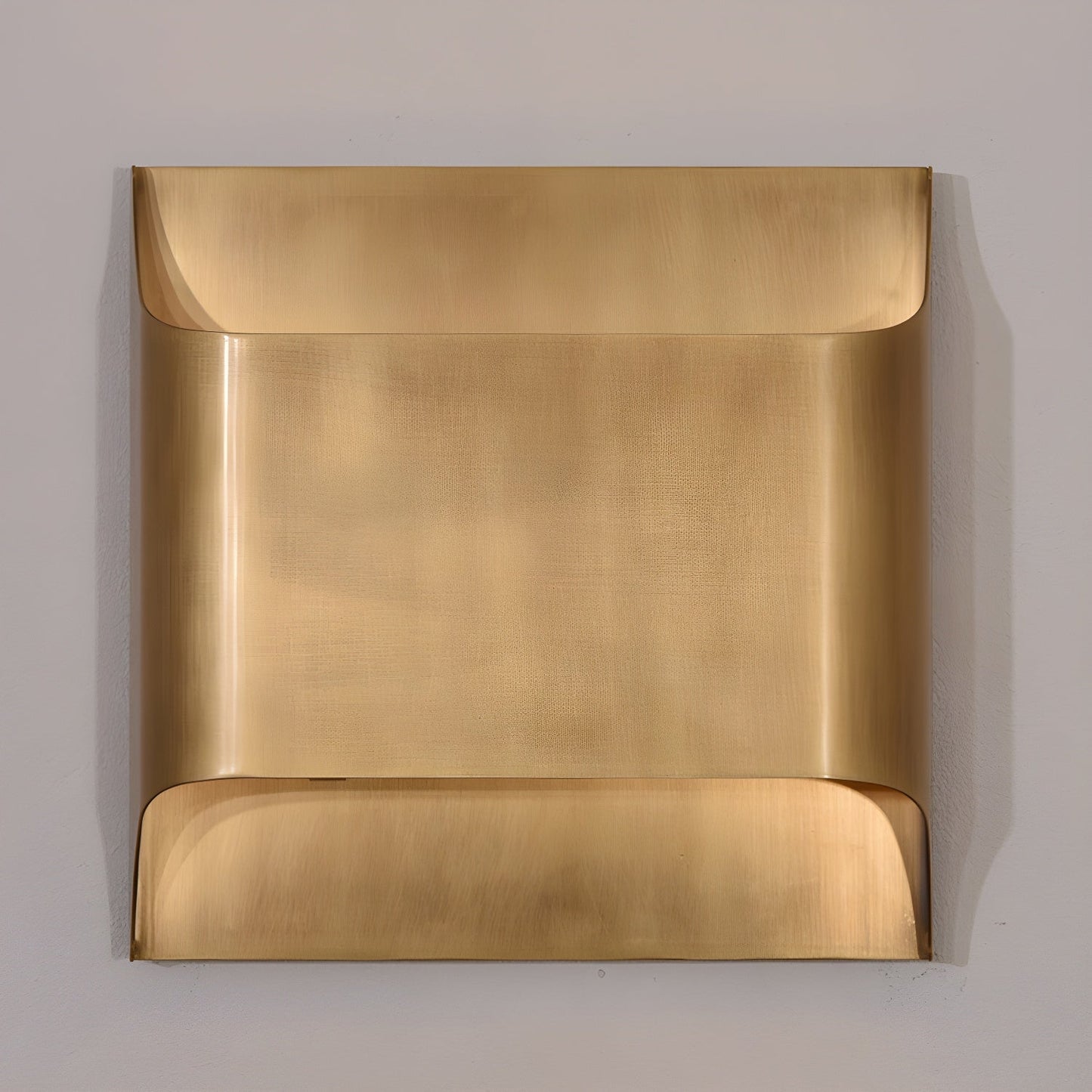 Brass Wall Lamp With Vintage Finish And Oil Coating NALANI
