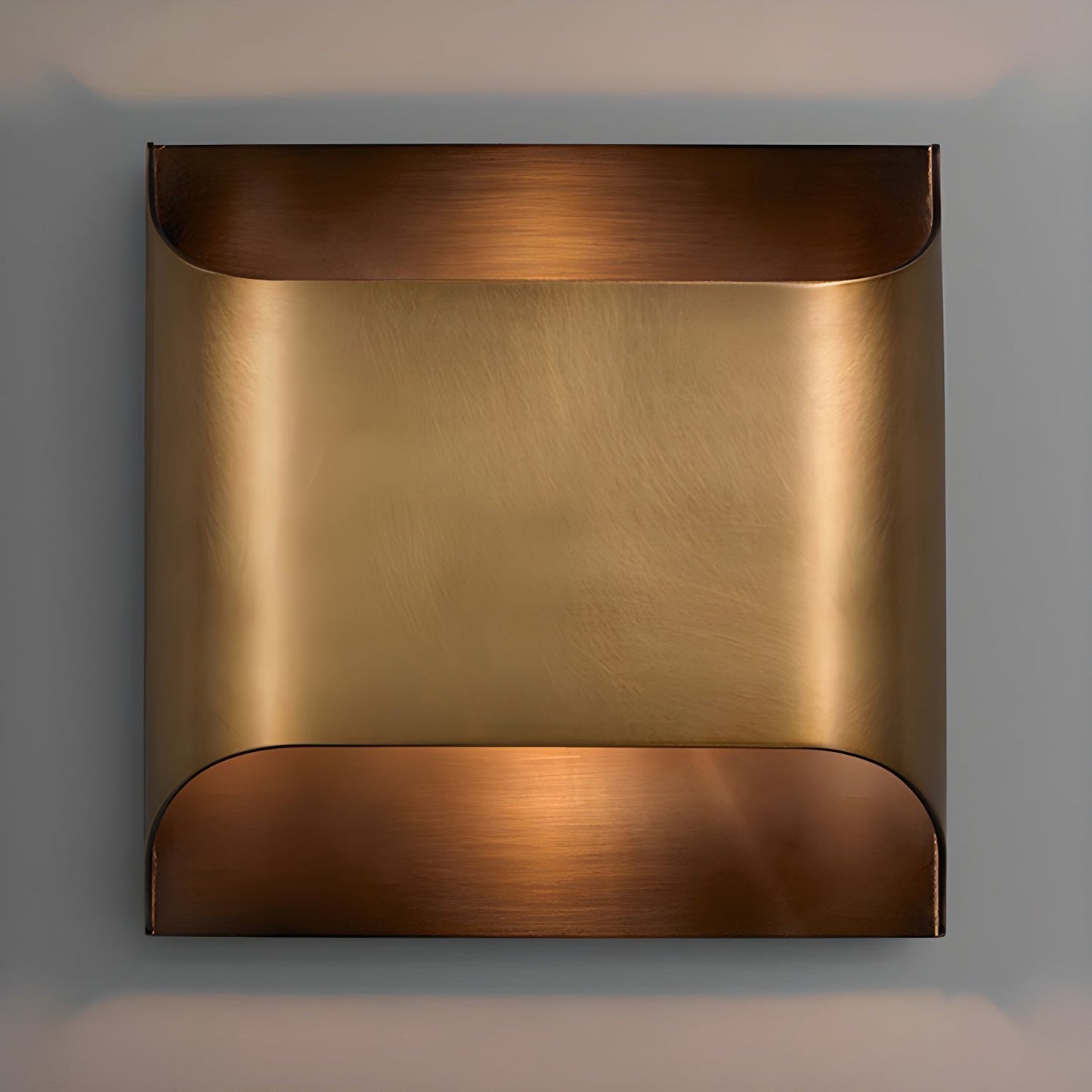 Brass Wall Lamp With Vintage Finish And Oil Coating NALANI