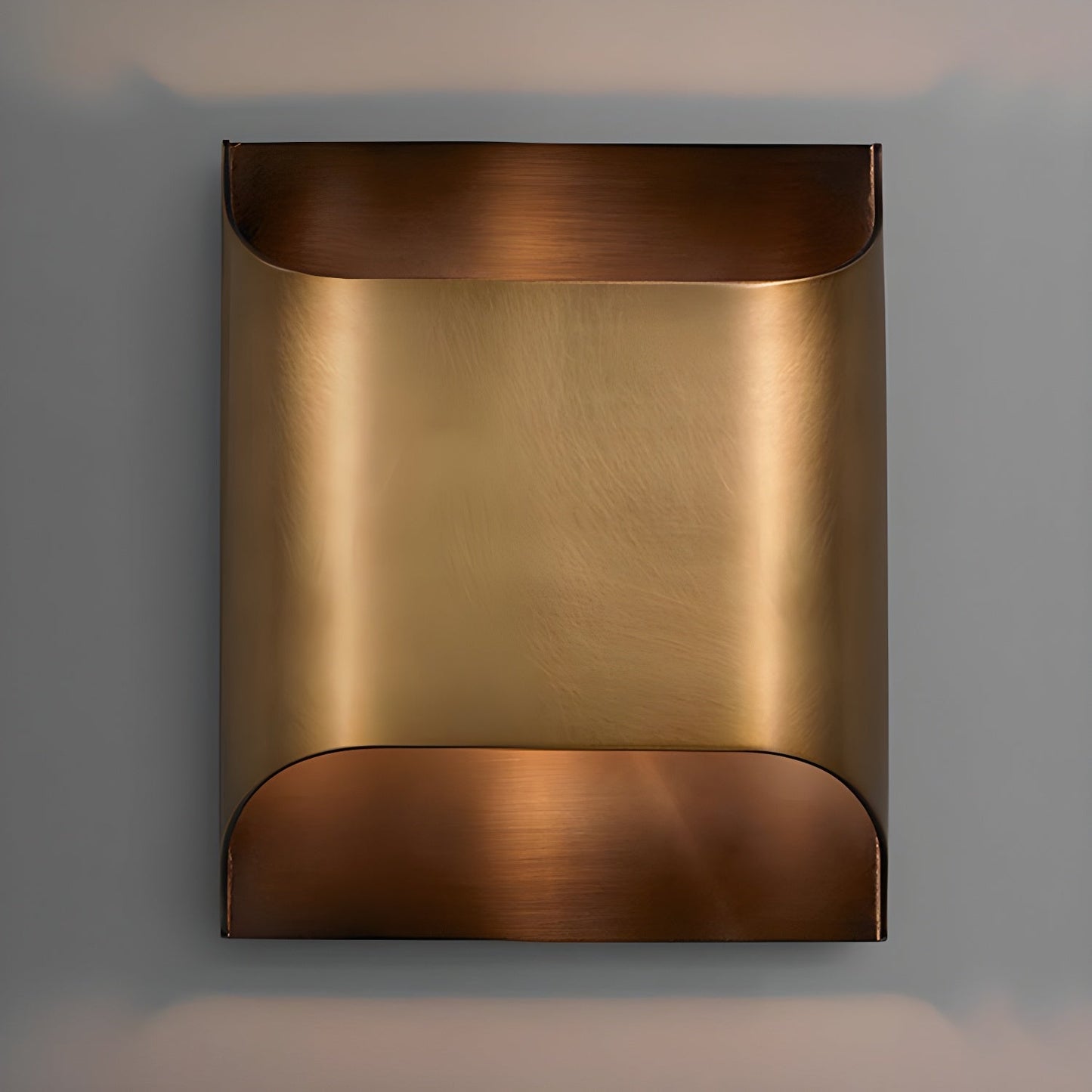 Brass Wall Lamp With Vintage Finish And Oil Coating NALANI