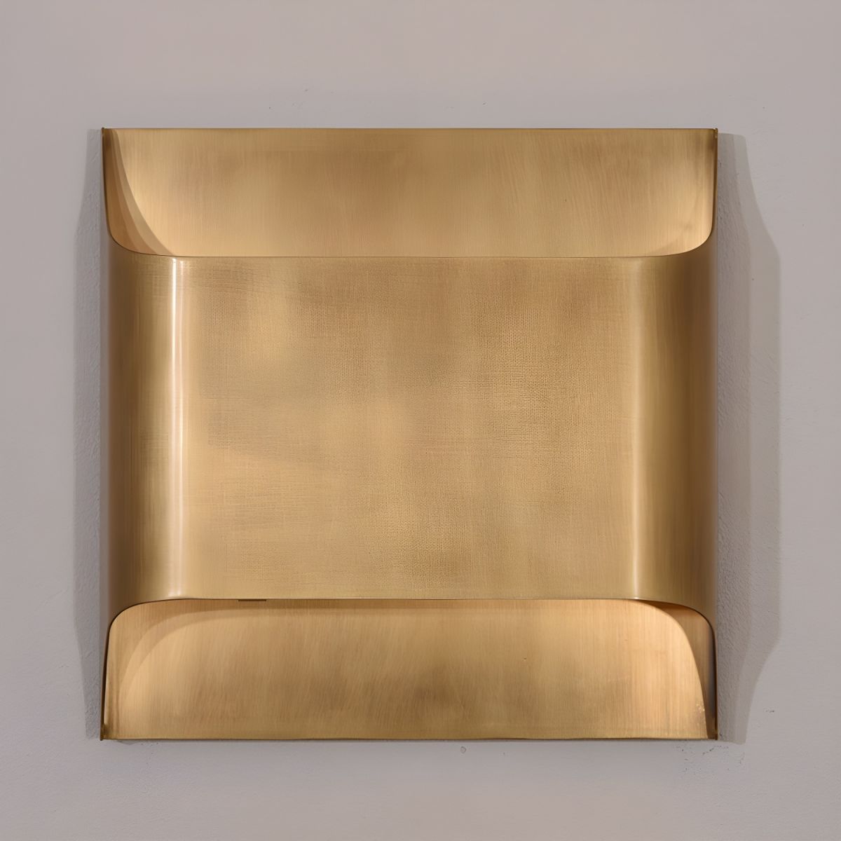Brass Wall Lamp With Vintage Finish And Oil Coating NALANI
