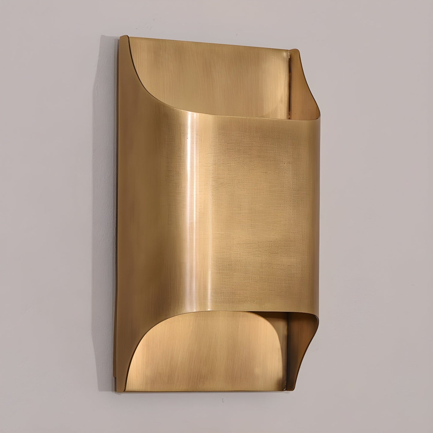 Brass Wall Lamp With Vintage Finish And Oil Coating NALANI