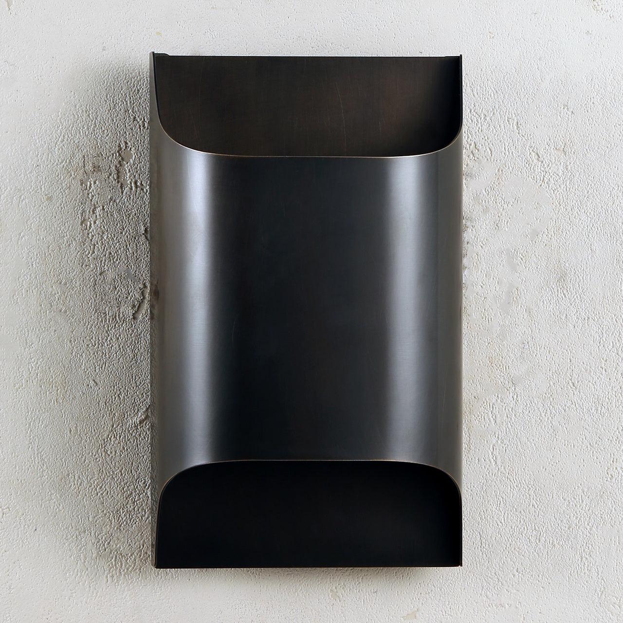 Brass Wall Lamp With Vintage Finish And Oil Coating NALANI