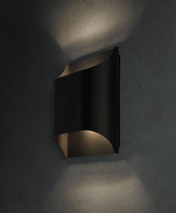 Brass Wall Lamp With Vintage Finish And Oil Coating NALANI