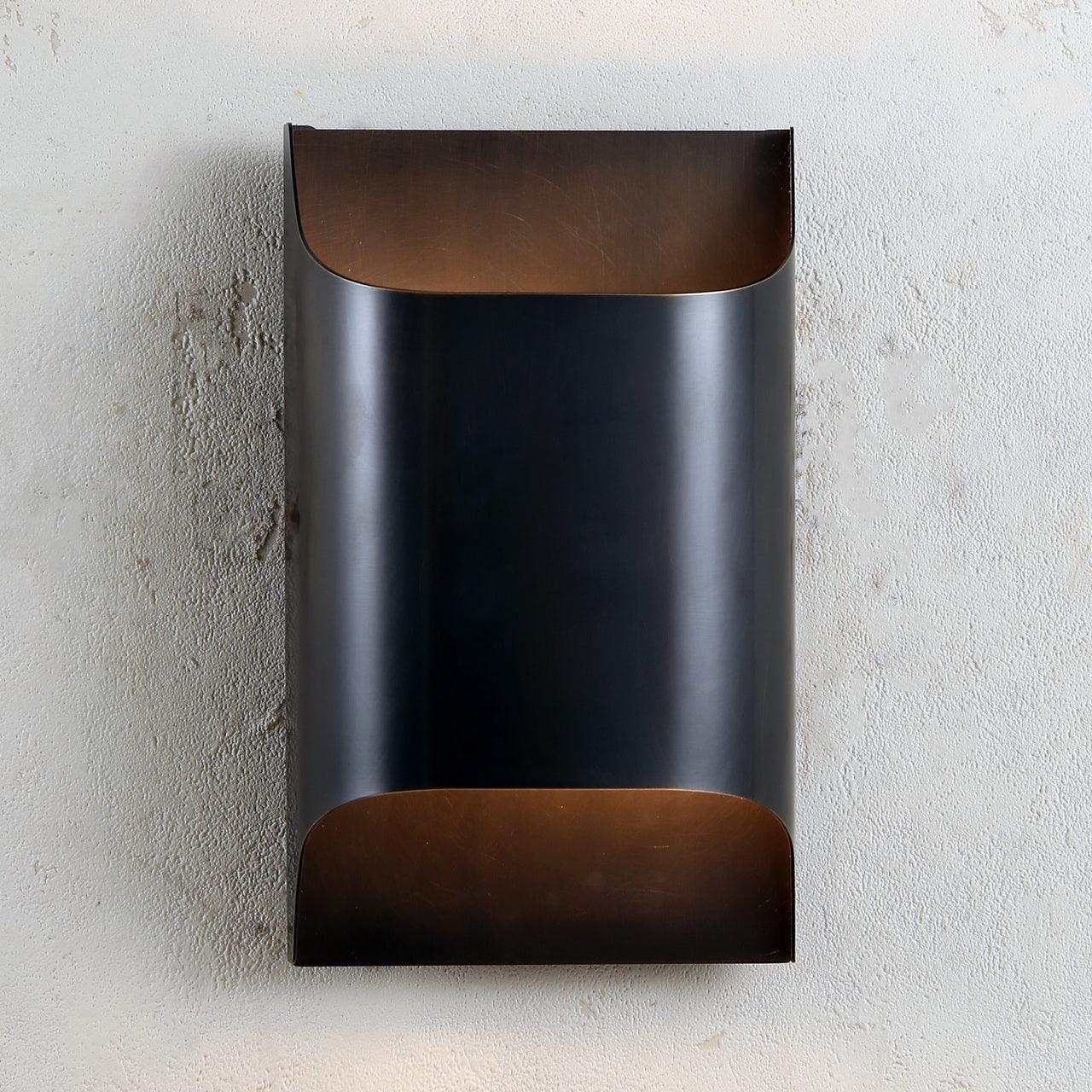Brass Wall Lamp With Vintage Finish And Oil Coating NALANI