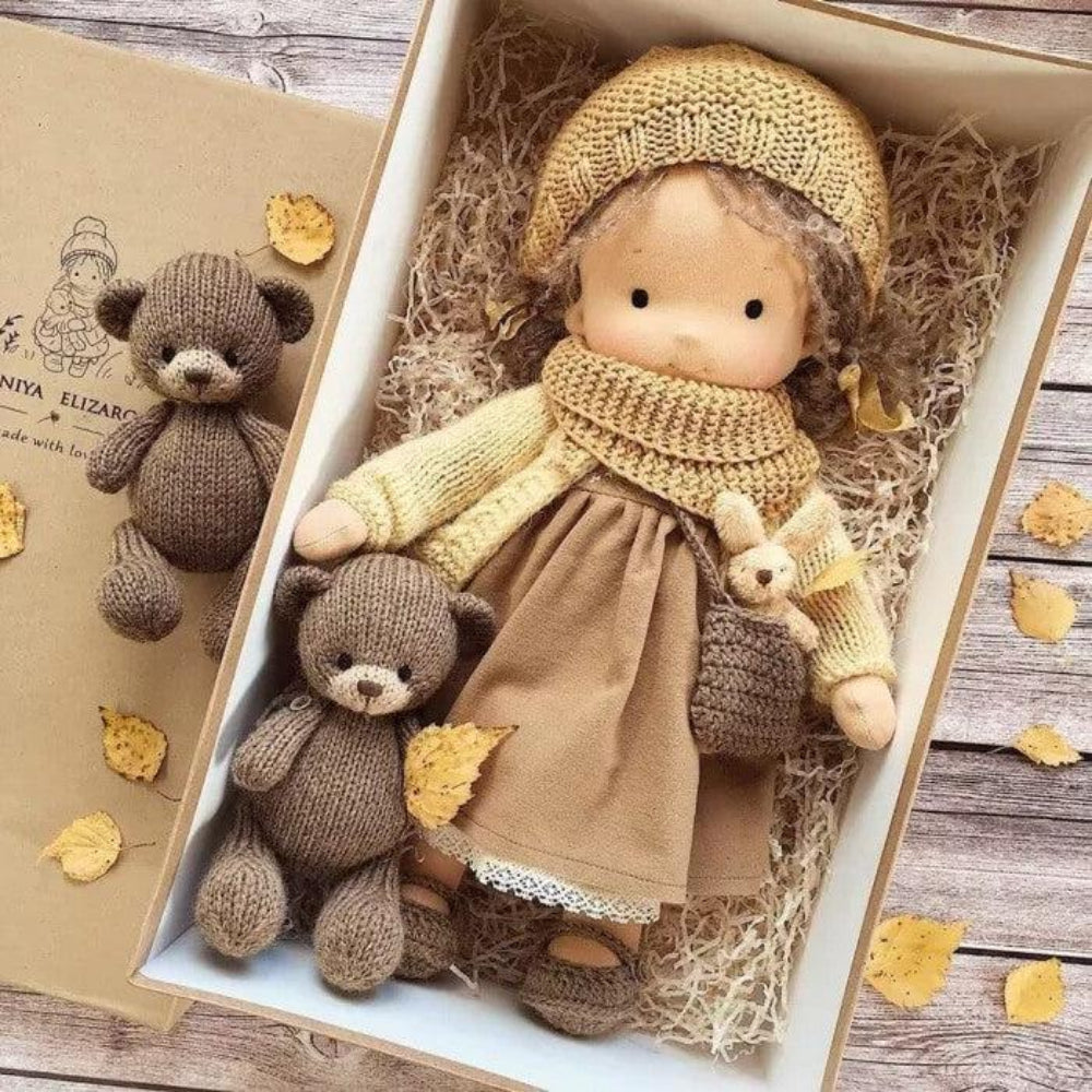 Waldorf Doll For Kids Hypoallergenic Plush Toy MapleJoy NALANI