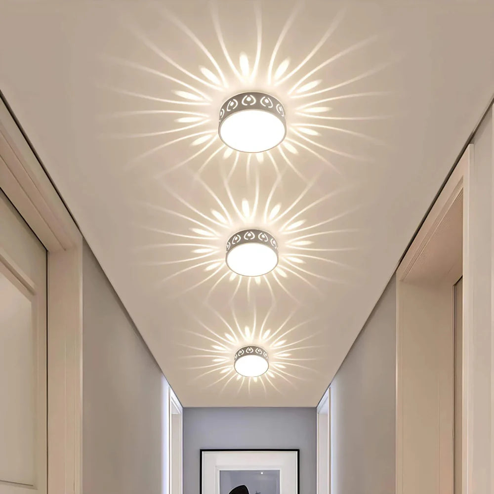 Ultra Slim LED Ceiling Light With Soft Quiet Glow Ambience Warm white NALANI