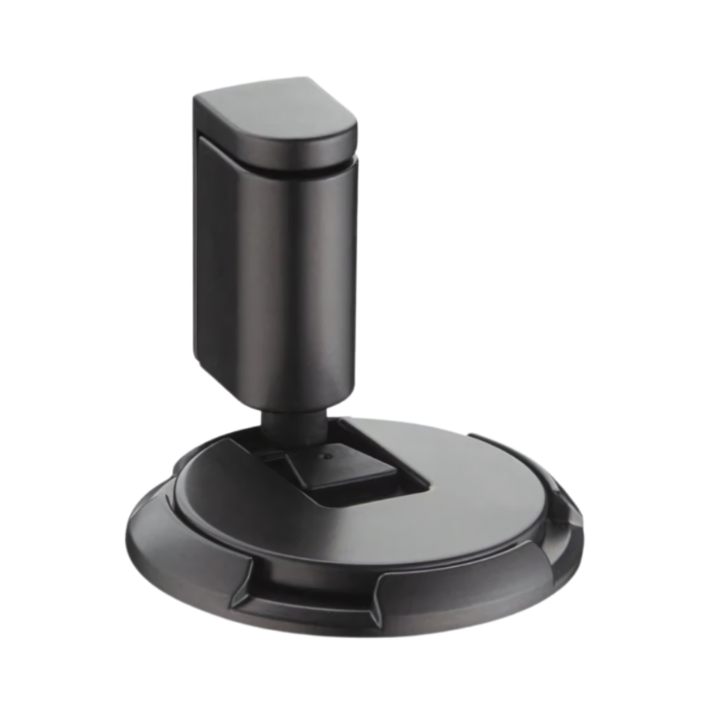 Magnetic Door Stopper Silent Hold Floor Or Wall Mount Brushed grey NALANI