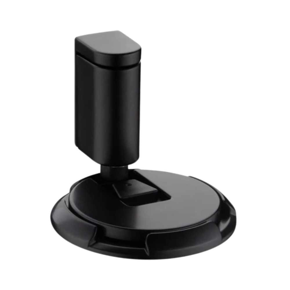 Magnetic Door Stopper Silent Hold Floor Or Wall Mount Matte Black NALANI