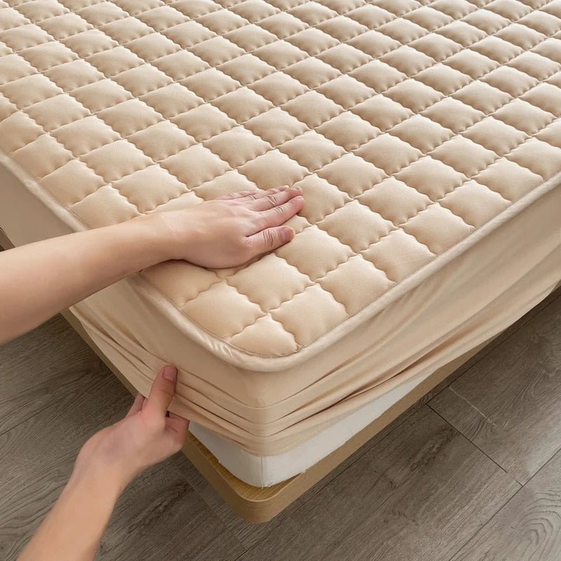 Breathable Mattress Protector Antibacterial Allergen Shield NALANI