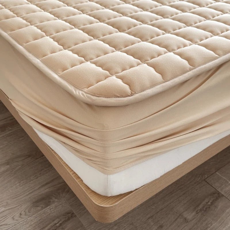 Breathable Mattress Protector Antibacterial Allergen Shield NALANI
