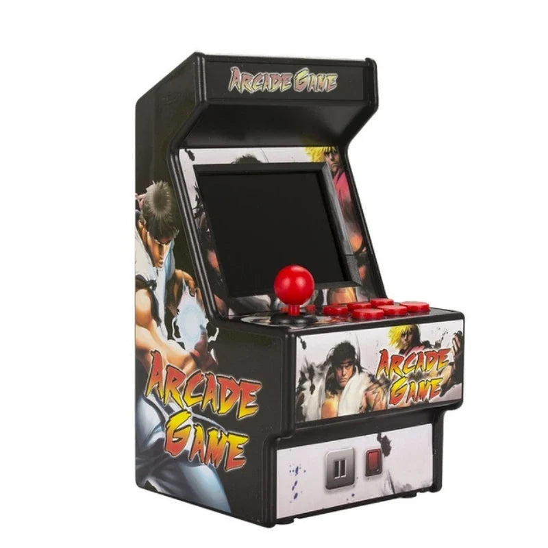 16 Bit Mini Handheld Arcade Console With 150 Games 2.8 Inch Black NALANI