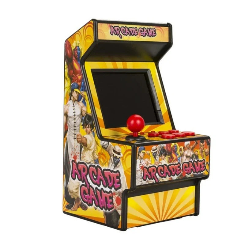 16 Bit Mini Handheld Arcade Console With 150 Games 2.8 Inch Yellow NALANI
