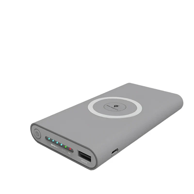 20000mAh Wireless Power Bank Type C Fast Charger Portable Gray NALANI