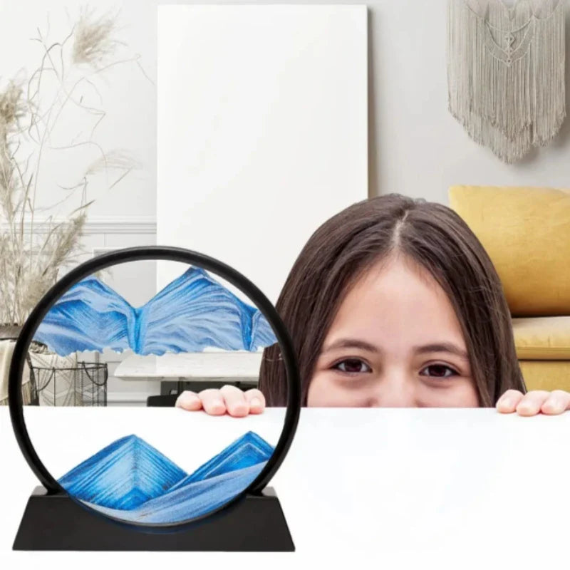 3D Moving Sand Art Deep Sea Sand Sculpture for Relaxation Decor NaLani