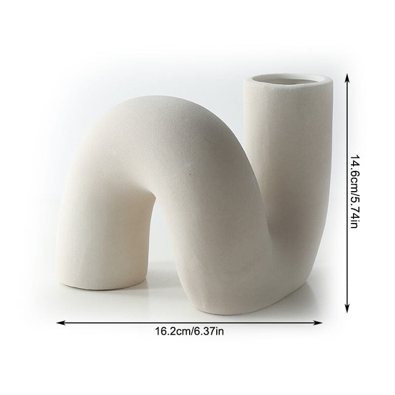 Abstract Ceramic Vase for Bohemian Farmhouse Home Decor NaLani