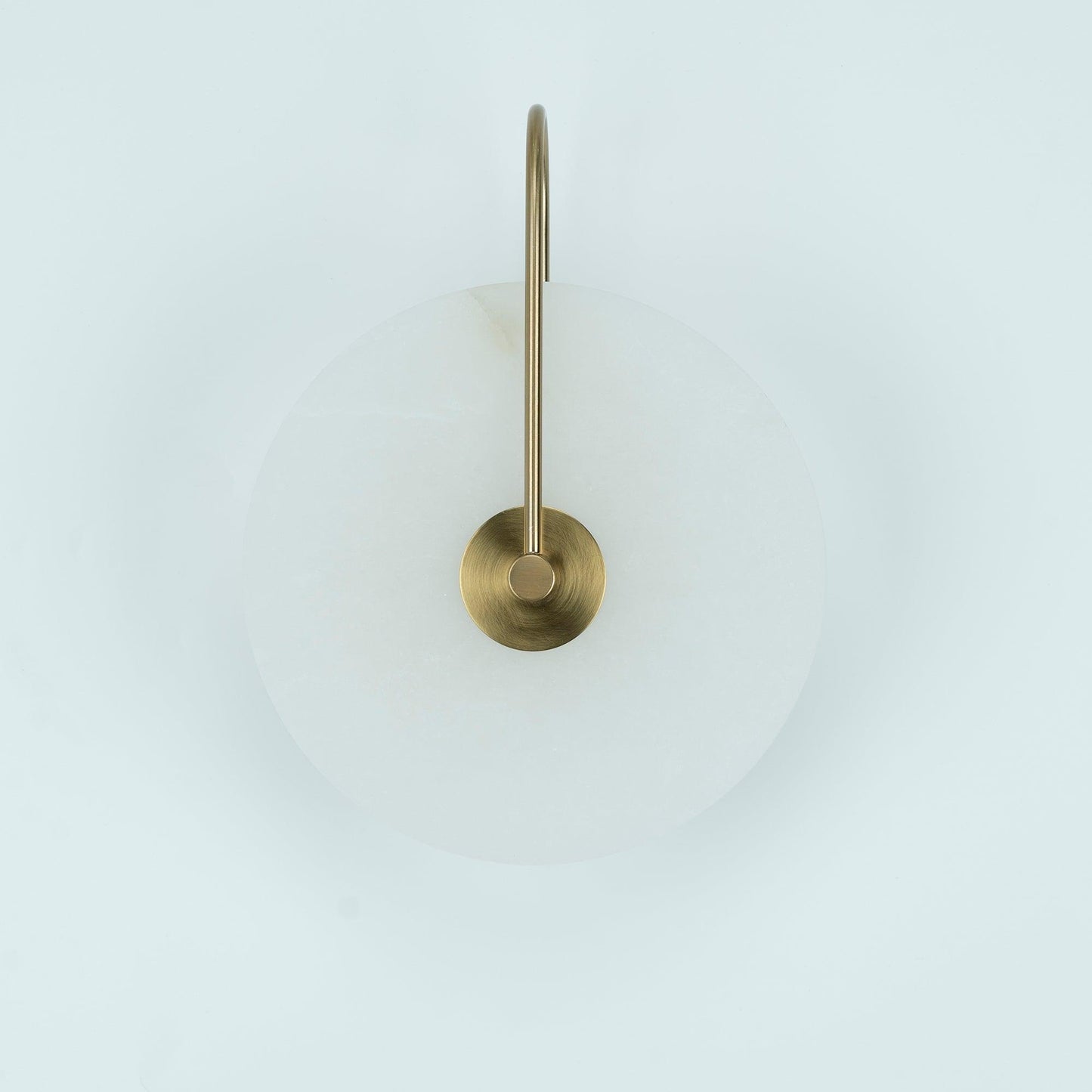 Alabaster LED Wall Sconce With Warm Ambient Glow Lighting NALANI