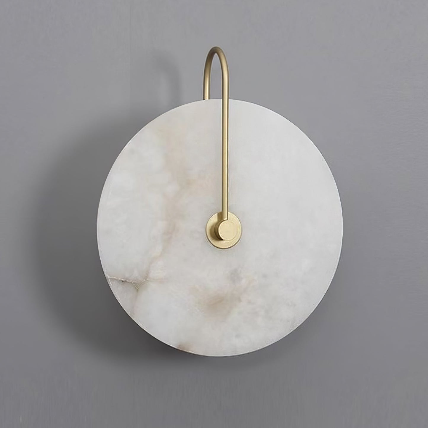 Alabaster LED Wall Sconce With Warm Ambient Glow Lighting NALANI