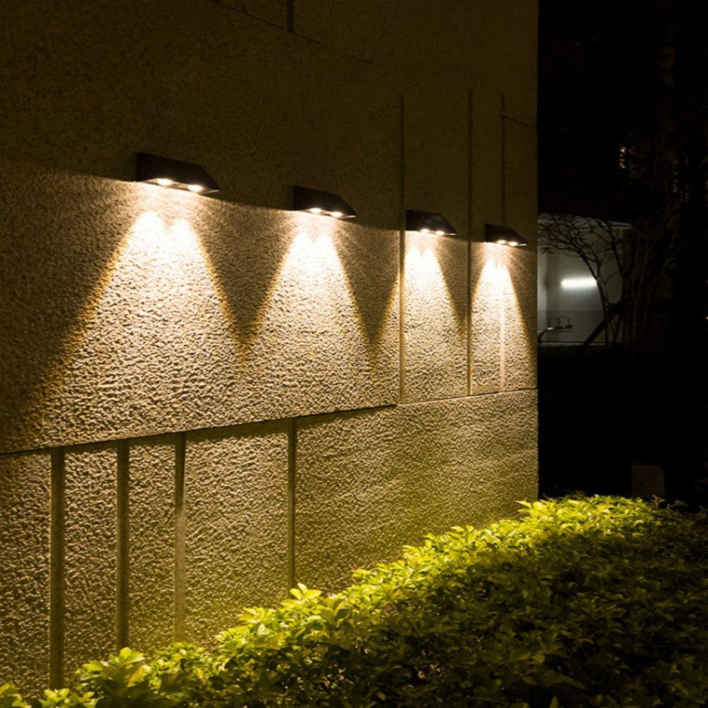 All-Weather Solar LED Wall Light for Outdoor Spaces NaLani