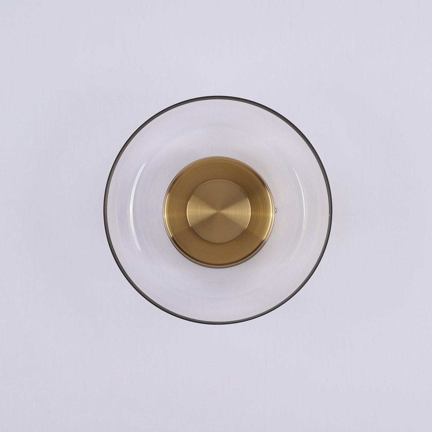 Ambient LED Wall Light With Glass And Brass Screen NALANI
