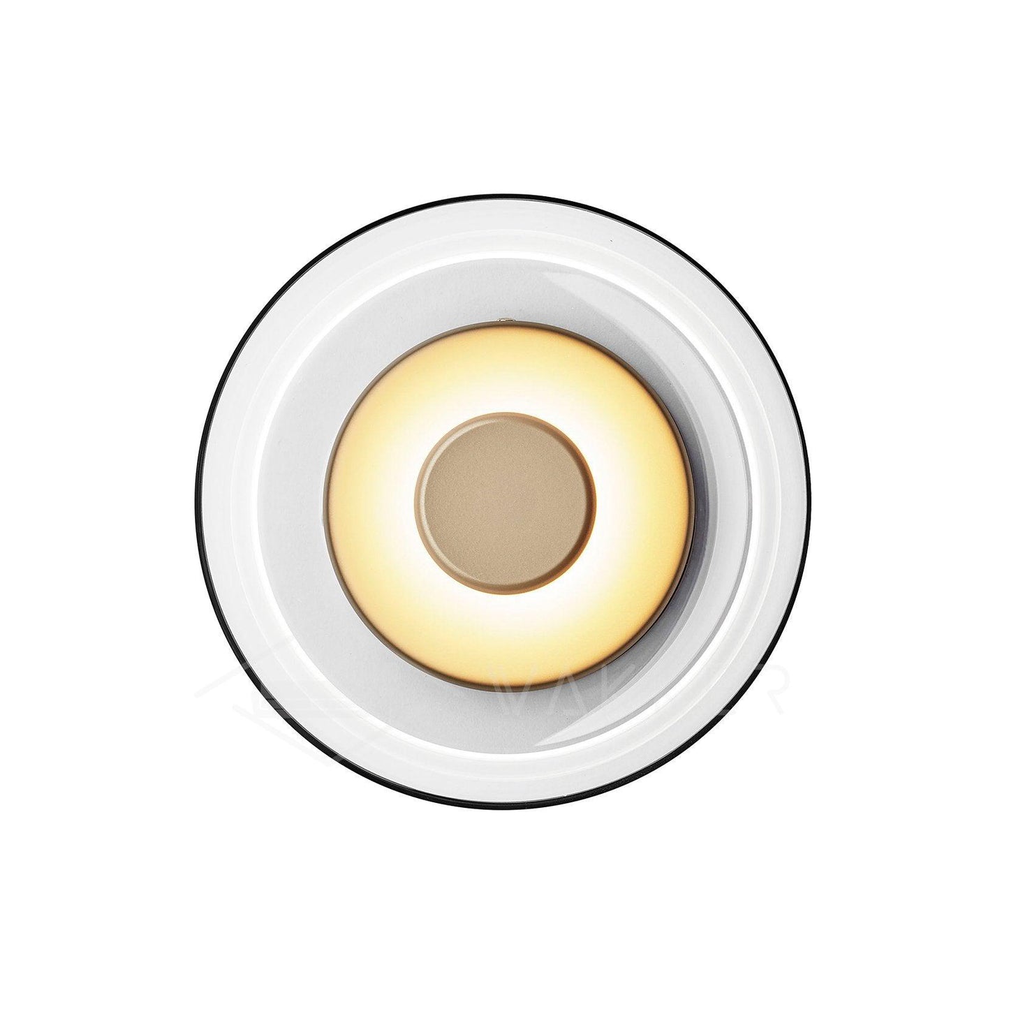 Ambient LED Wall Light With Glass And Brass Screen NALANI