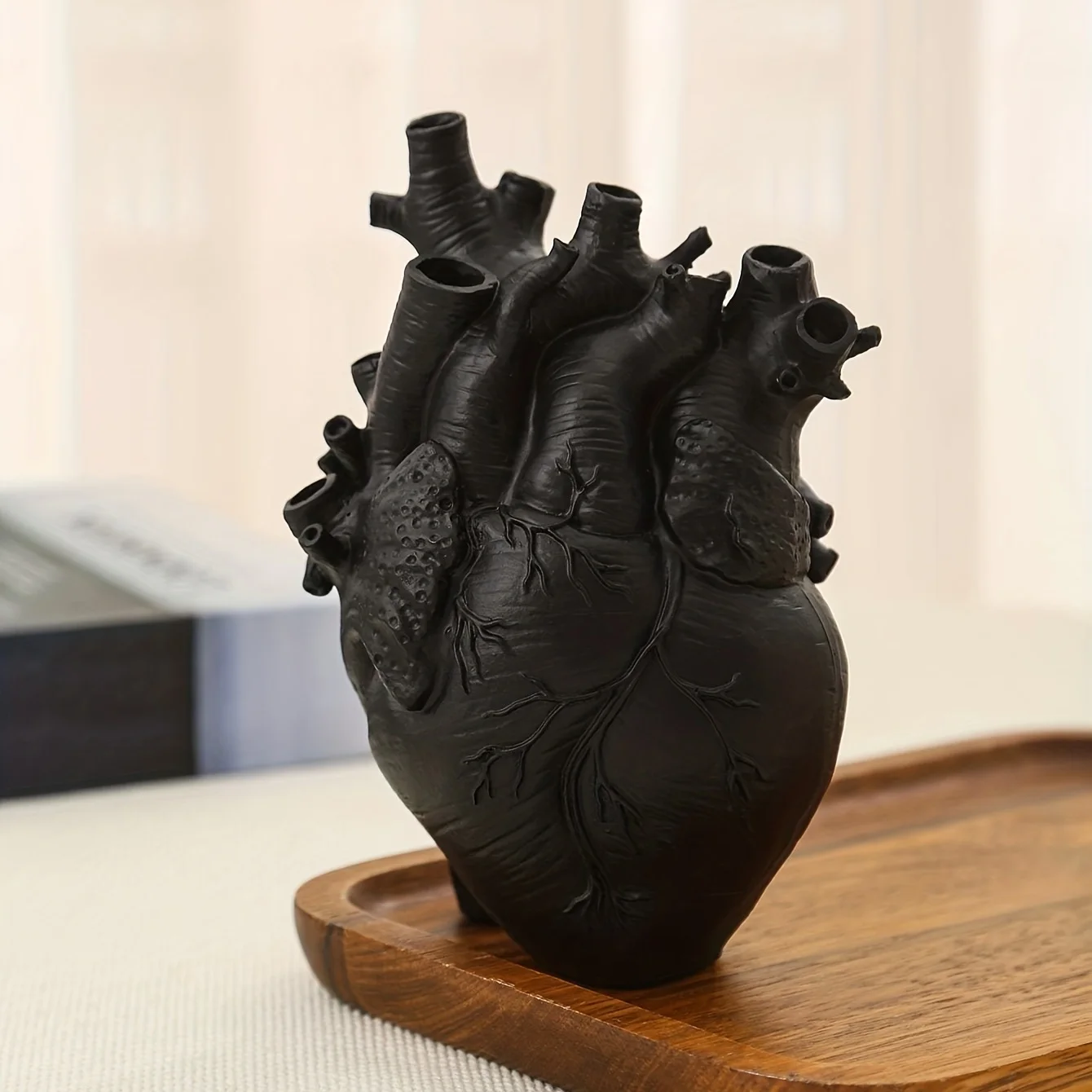Anatomical Heart Shaped Vase for Fresh or Dried Flowers NALANI