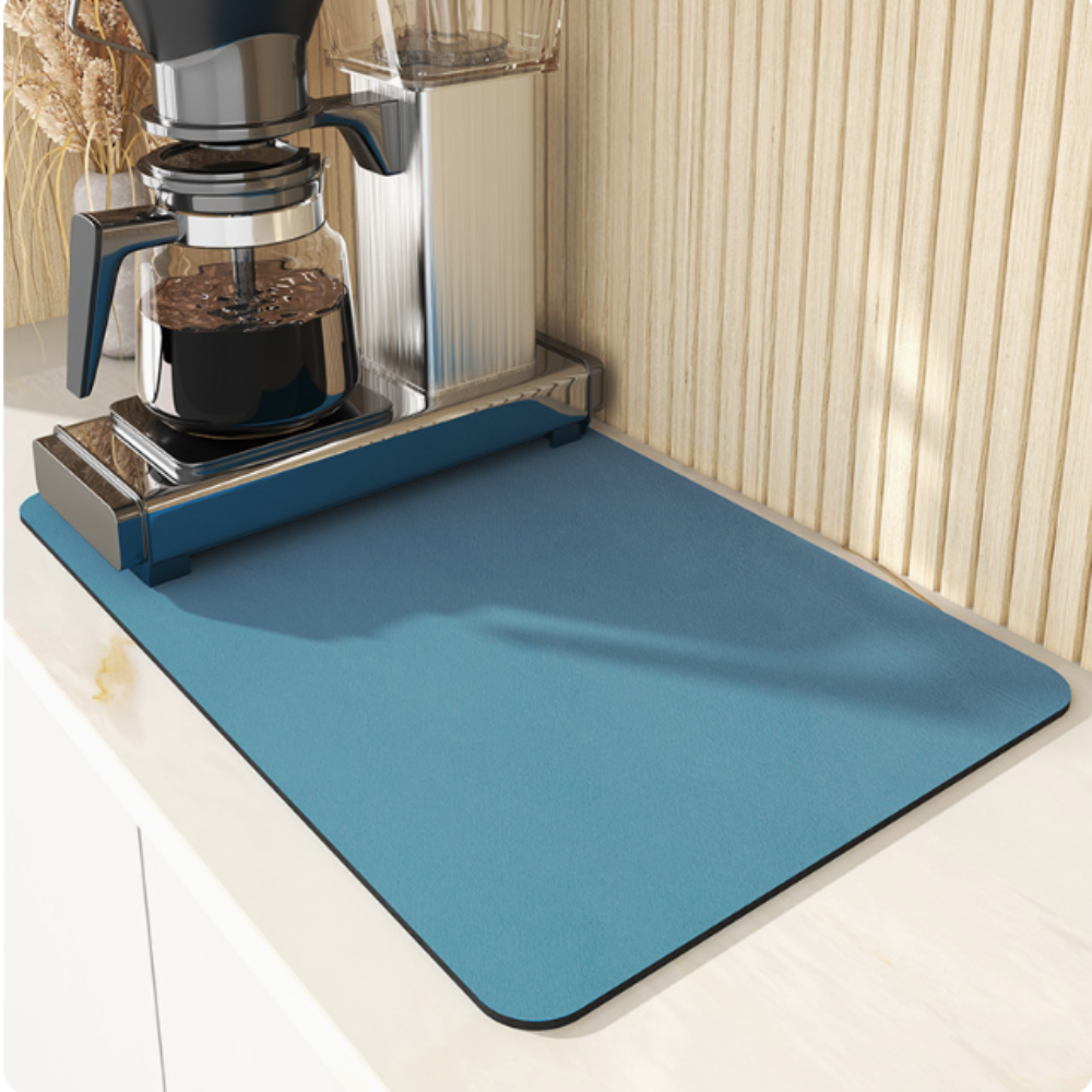 AquaMat - Fast Drying Antislip Kitchen Mat Blue NALANI