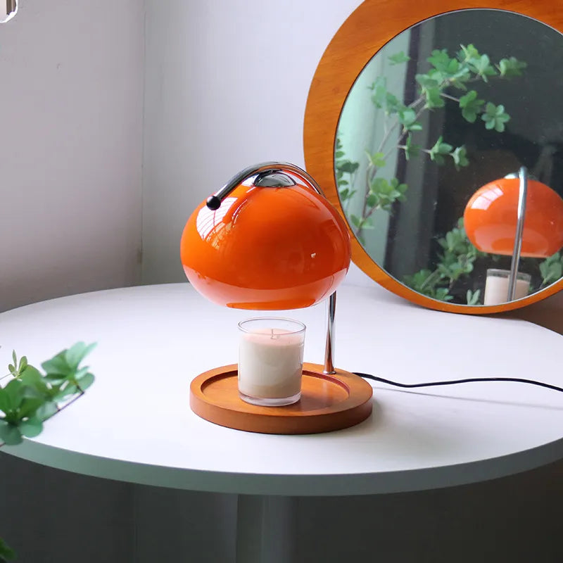 Aroma Candle Melting Lamp for Relaxing Ambiance and Aromatherapy Red UK Plug NALANI