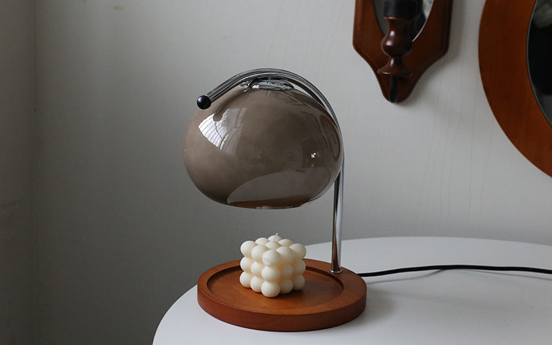 Aroma Candle Melting Lamp for Relaxing Ambiance and Aromatherapy Grey UK Plug NALANI