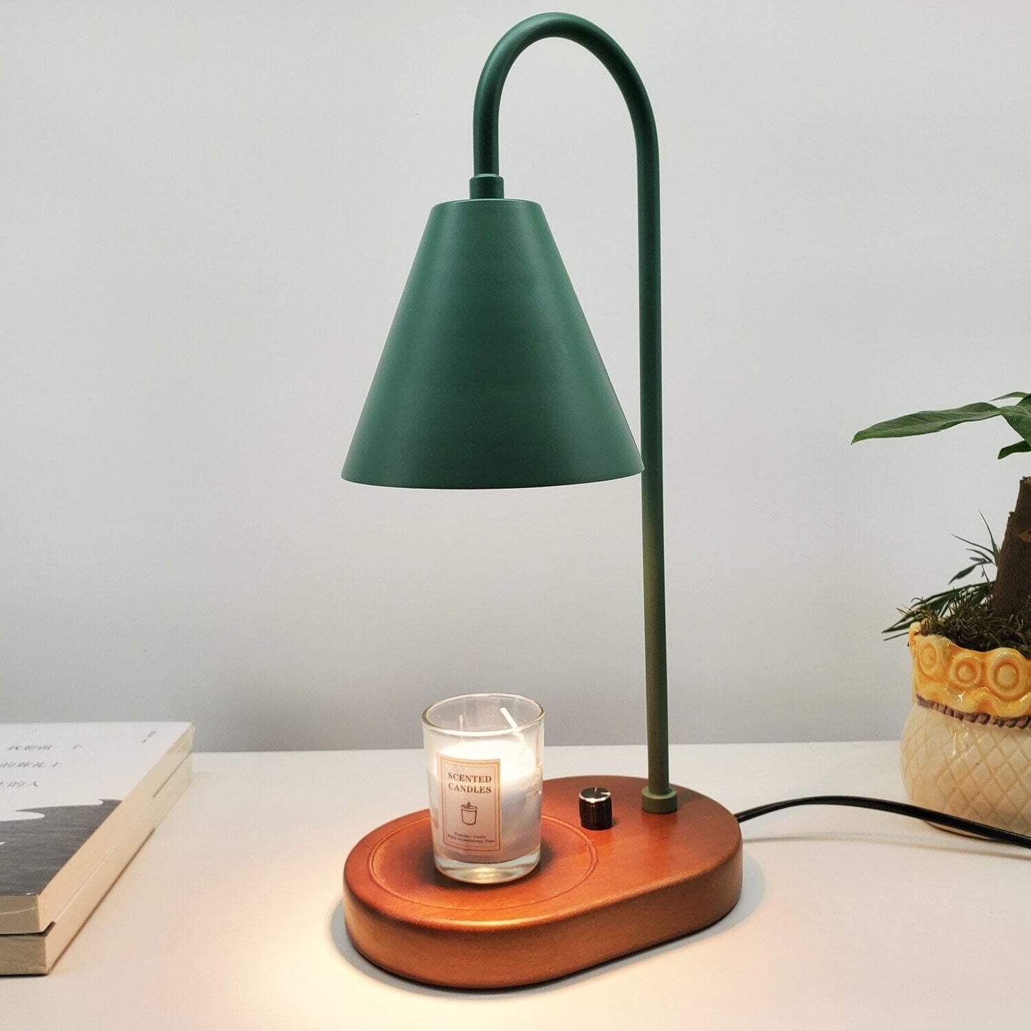 Aromatherapy Candle Brander Wax Warmer Lamp For Home NALANI