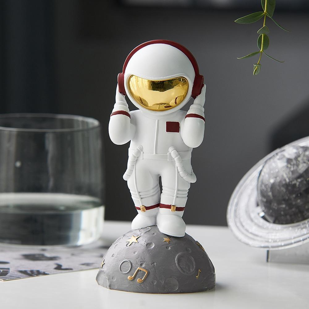 Astronaut Music Instrument Decor Sculpture for Home and Office NaLani
