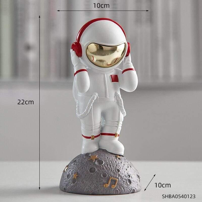 Astronaut Music Instrument Decor Sculpture for Home and Office Buzz - Big NaLani