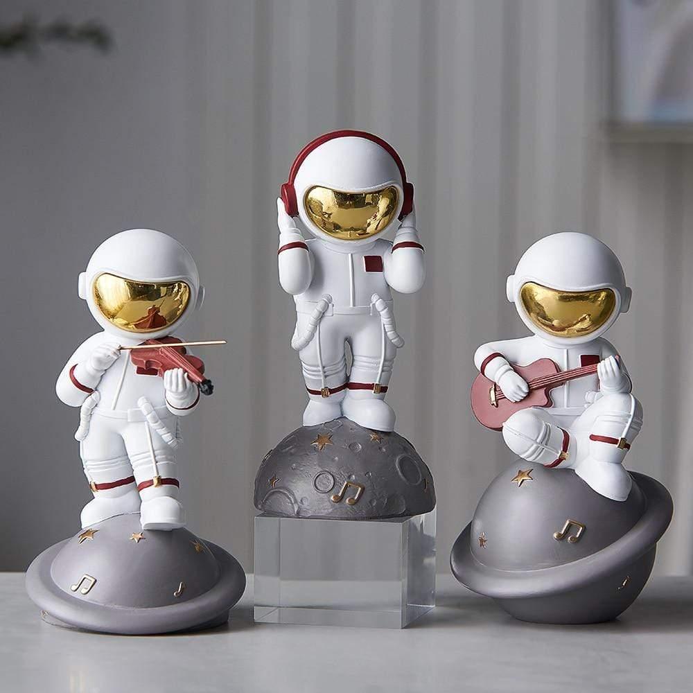 Astronaut Music Instrument Decor Sculpture for Home and Office NaLani