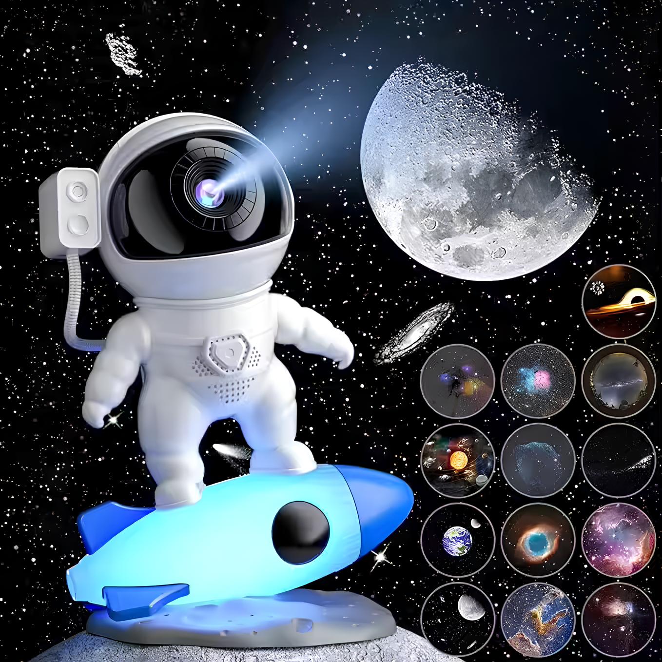 Astronaut Projection Light with Galaxy and Cosmic Audio Options Galaxy Projection NaLani