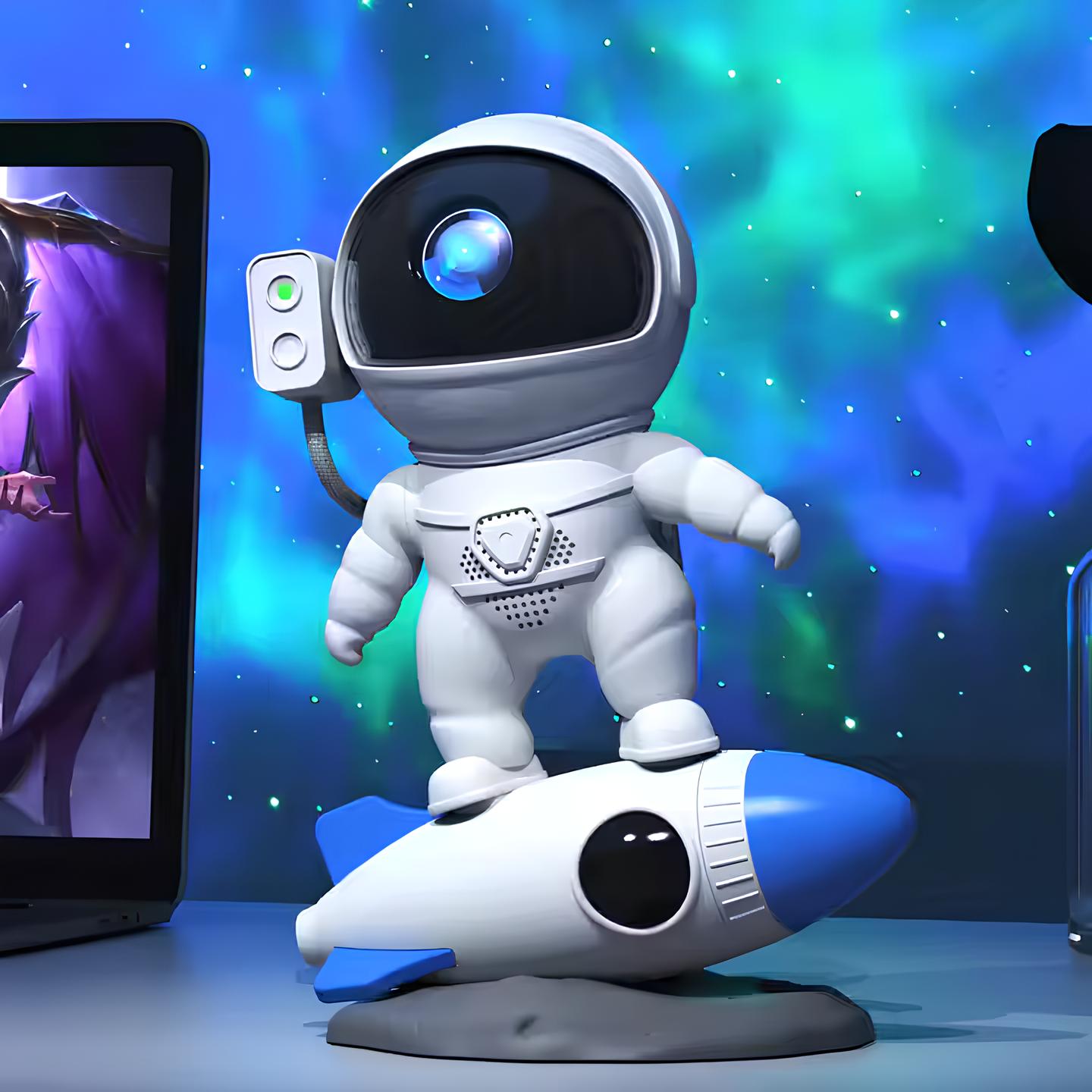Astronaut Projection Light with Galaxy and Cosmic Audio Options NaLani