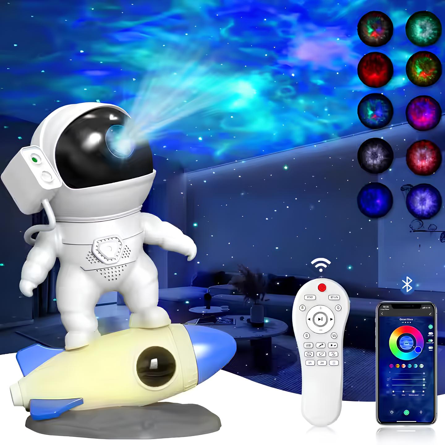 Astronaut Projection Light with Galaxy and Cosmic Audio Options Cosmic Audio Projection NaLani