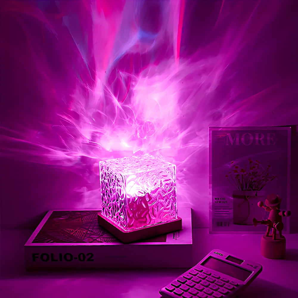 Aurora Borealis Cube Lighting Lamp for Captivating Home Decor NaLani