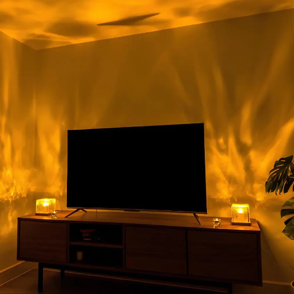 Aurora Borealis Cube Lighting Lamp for Captivating Home Decor NaLani