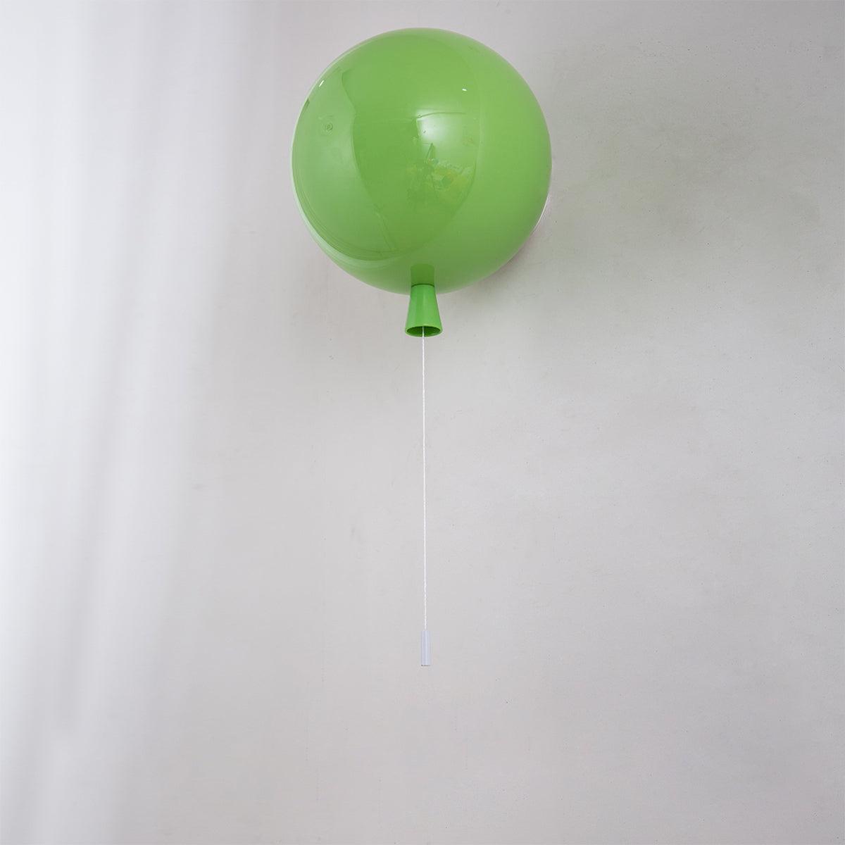 Balloon Dream Wall Light Floating Balloon Decor In Colors Green NALANI