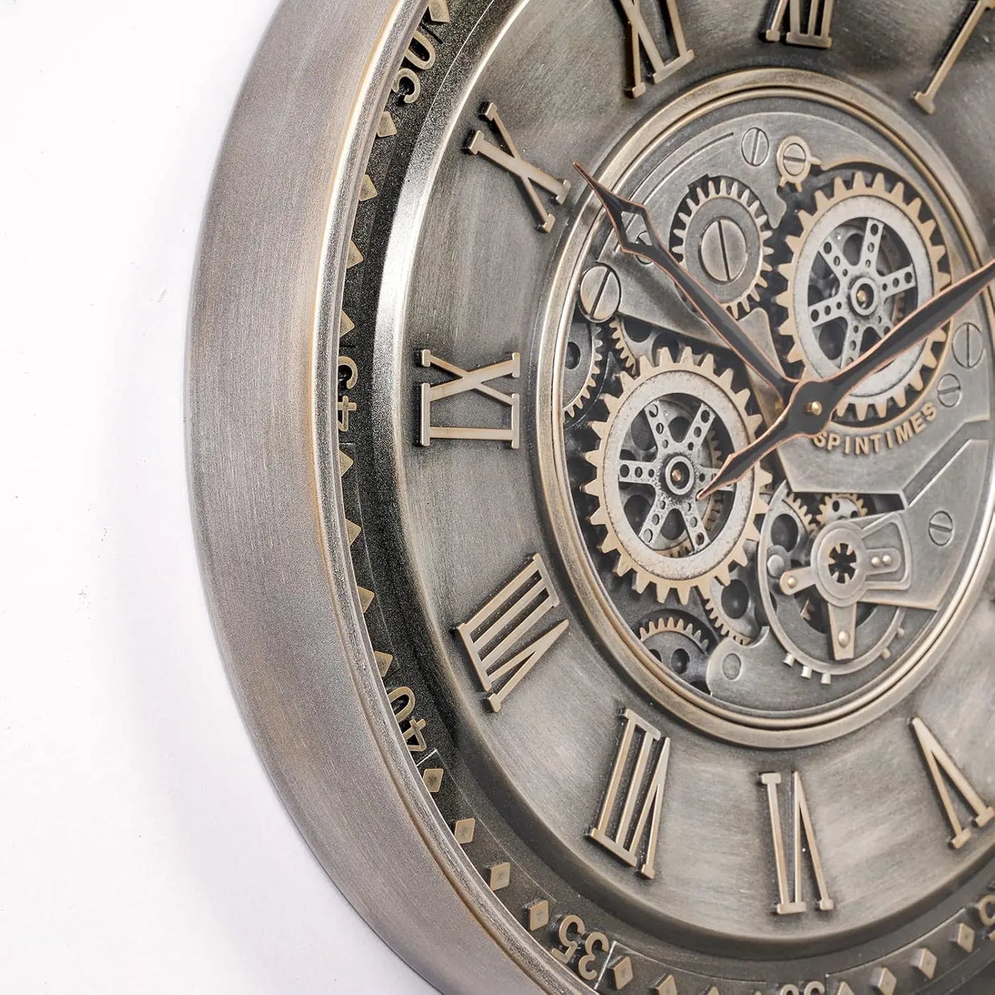 Battery Powered Wall Clock for Home or Office Modern Decor NALANI
