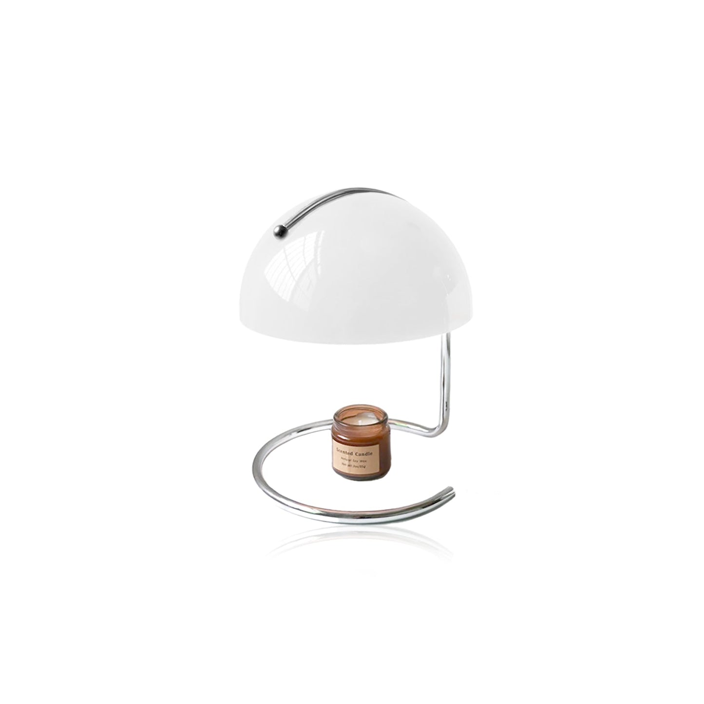 Bauhaus Style Mushroom Candle Warmer Lamp for Cozy Home Ambiance Wit NALANI