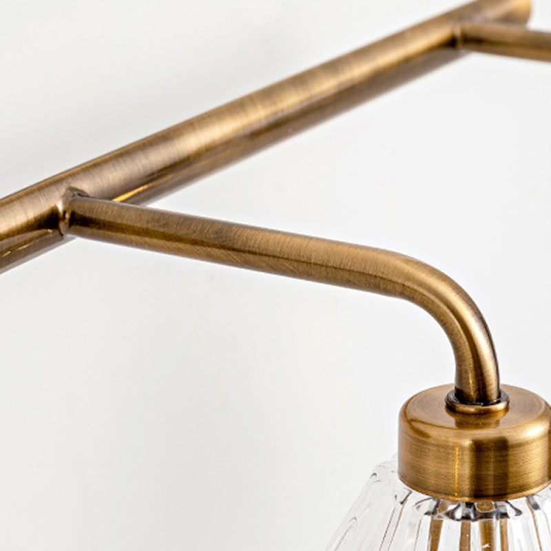 Brass Cone LED Vanity Light 1 2 3 Bulb Wall Sconce Bath NALANI