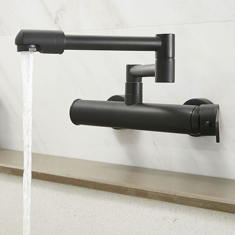 Brass Wall Mounted Pot Filler Faucet With Single Lever NALANI
