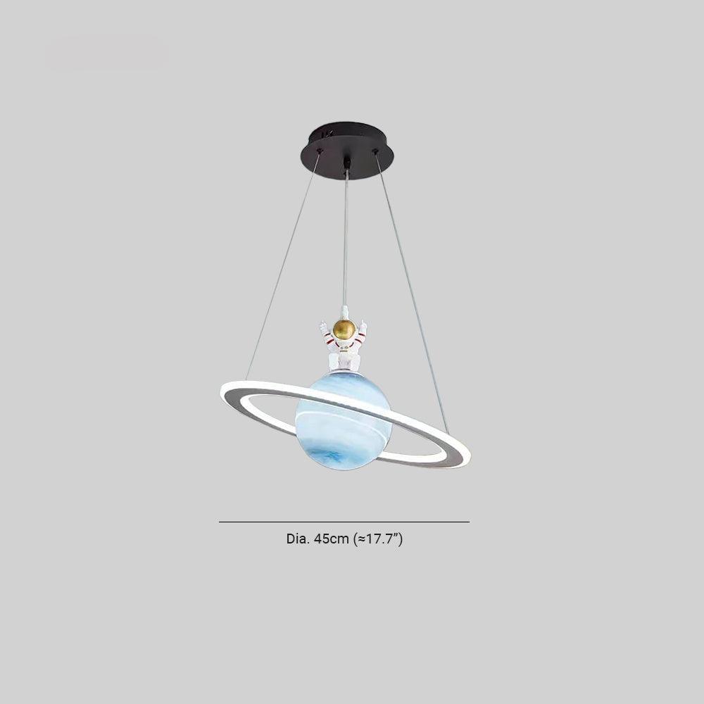 Children's LED Hanging Lamp with Planetary Motif for Kids Room NaLani