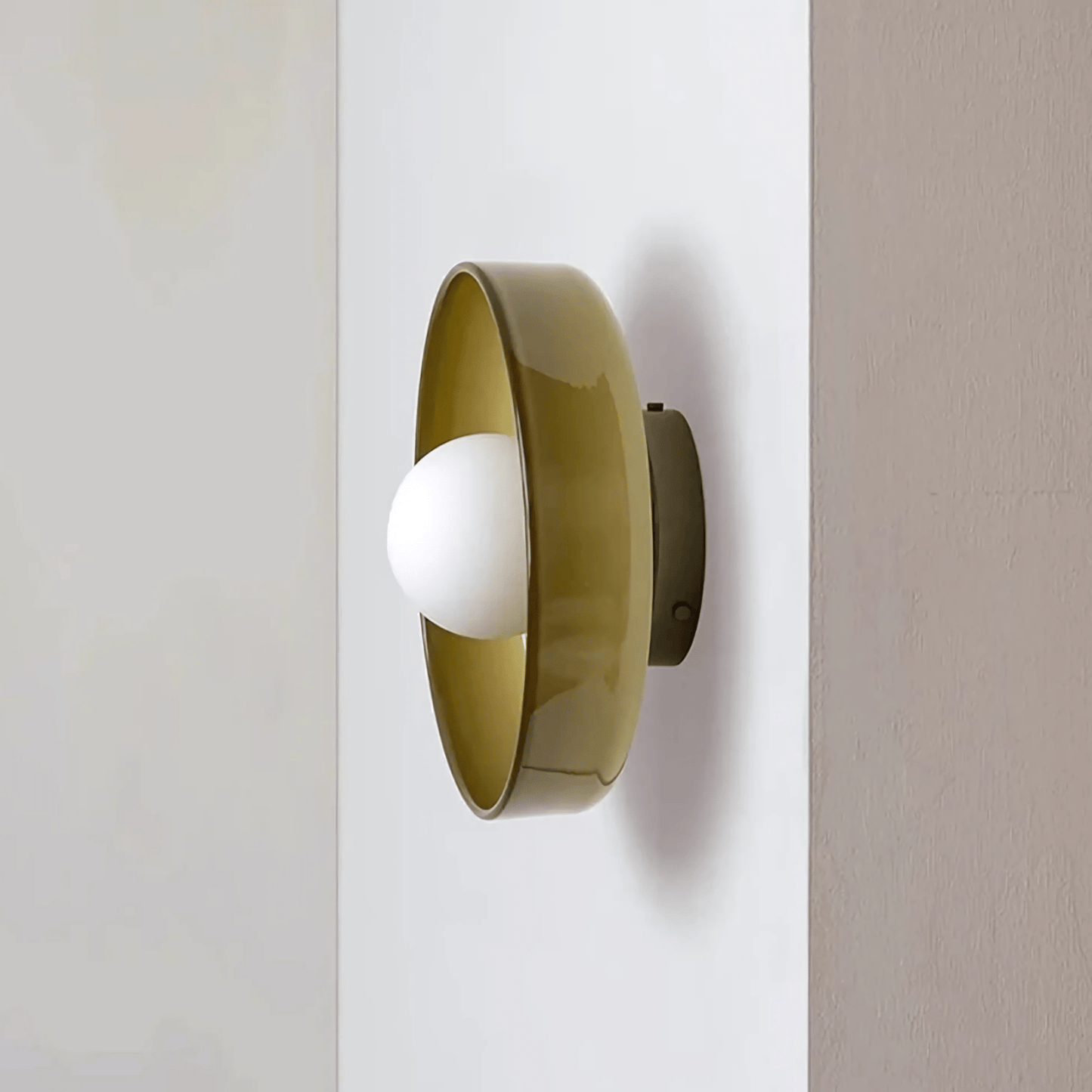 Circular Ceiling And Wall Light With Four Color Options NALANI