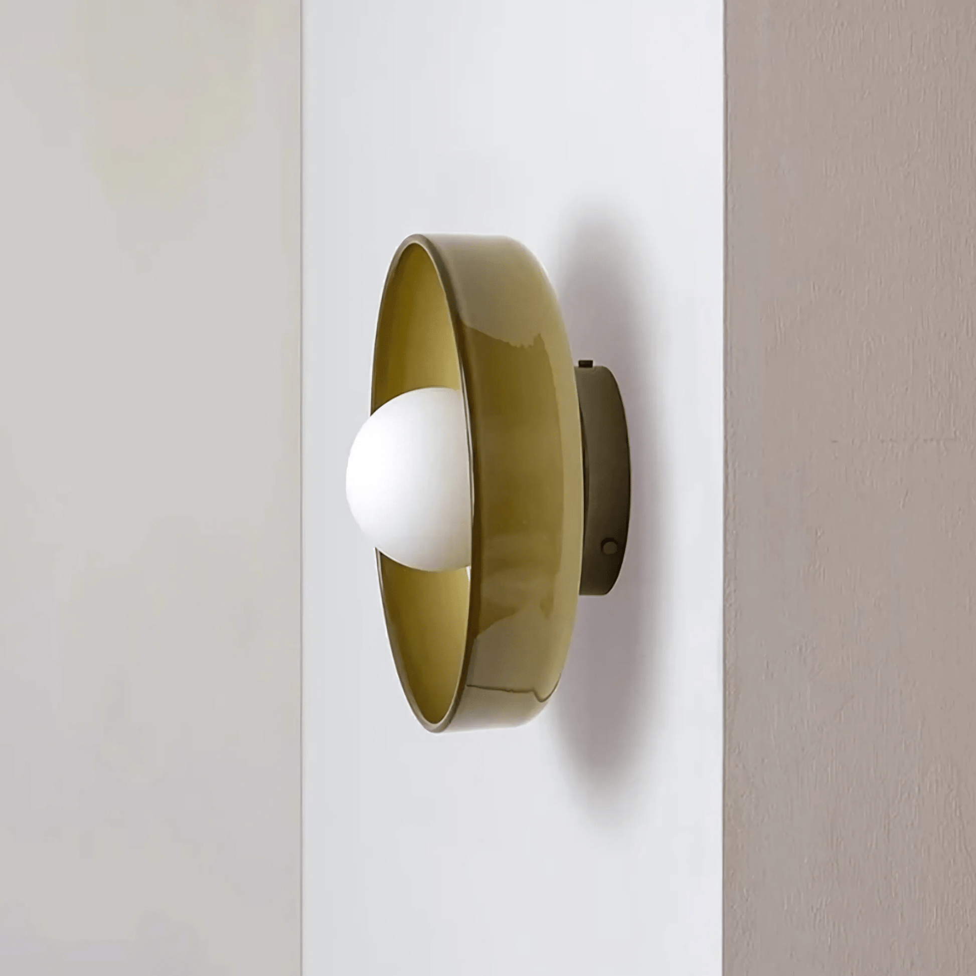 Circular Ceiling And Wall Light With Four Color Options NALANI
