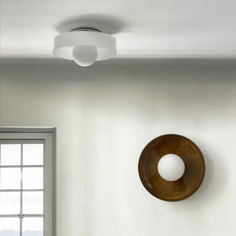 Circular Ceiling And Wall Light With Four Color Options NALANI