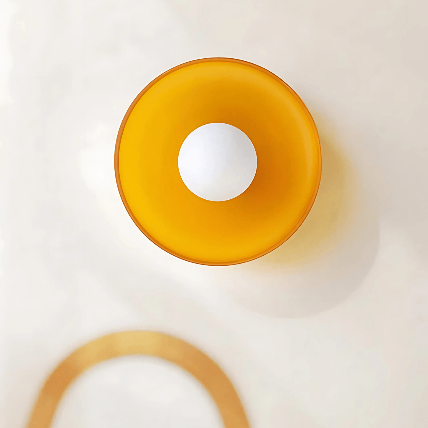 Circular Ceiling And Wall Light With Four Color Options NALANI