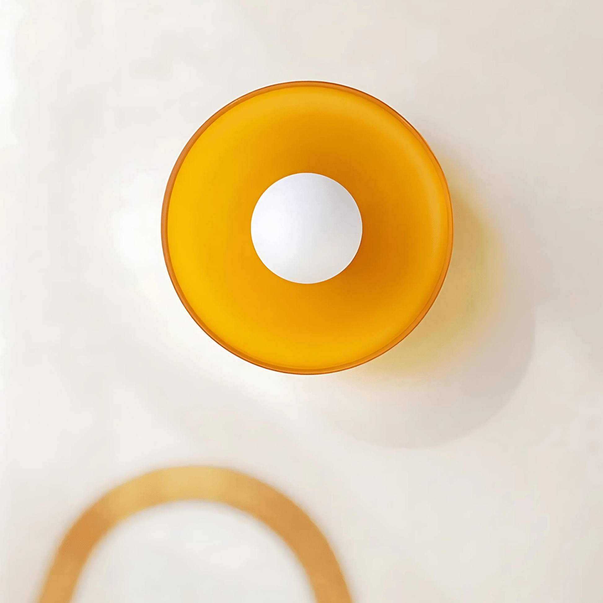 Circular Ceiling And Wall Light With Four Color Options NALANI