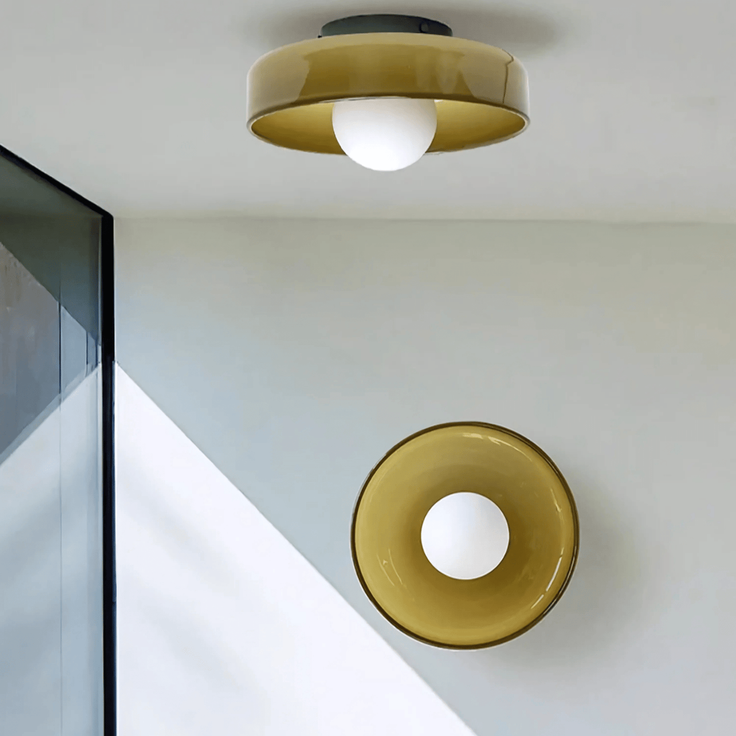 Circular Ceiling And Wall Light With Four Color Options NALANI